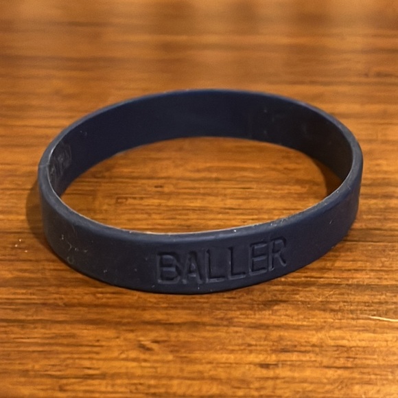 Nike Accessories Nike Baller Id Band Wristband New Out Of Package Adult Size Navy Blue